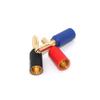 3PCS 4mm Male to 6.5mm Female Bullet Adapter Connector Castle Mambo ESC Extension view 4