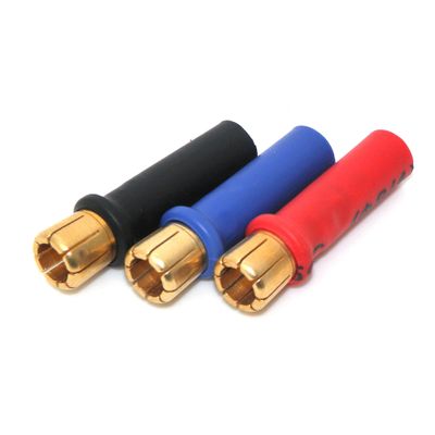 3PCS 8mm Male to 5.5mm Female Bullet Adapter Connector Castle Mambo ESC Extension