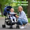 2 Sets of Cup Holder Kits, Universal Device Holders Suitable for Strollers, Bicycles, Wheelchair Carts, and Baby Walkers view 4