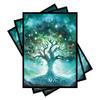 100 PCS TCG/MTG Card Sleeves, Matte Back Anti-Slip & Easy Shuffling Applicable to OCG CCG DTCG PTCG, 2.6 x 3.6 in Standard Size Cards (Tree) view 1