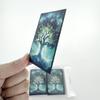 100 PCS TCG/MTG Card Sleeves, Matte Back Anti-Slip & Easy Shuffling Applicable to OCG CCG DTCG PTCG, 2.6 x 3.6 in Standard Size Cards (Tree) view 3