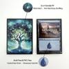 100 PCS TCG/MTG Card Sleeves, Matte Back Anti-Slip & Easy Shuffling Applicable to OCG CCG DTCG PTCG, 2.6 x 3.6 in Standard Size Cards (Tree) view 4