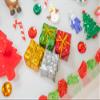 Playdough Kit  Holiday Sensory Play Set with Non-Toxic Dough, Santa Figures, Tree Decorations & Festive Accessories  Creative Play for Kids (Christmas Playdough Kit) view 2