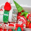 Playdough Kit  Holiday Sensory Play Set with Non-Toxic Dough, Santa Figures, Tree Decorations & Festive Accessories  Creative Play for Kids (Christmas Playdough Kit) view 3