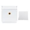 50mm Glass Prism, Photography Prism for Sun Catcher, Science and Physics, Accuracy Glass Cutting with 14/ Inch Threaded Hole, Clear Transparent Geometric view 1
