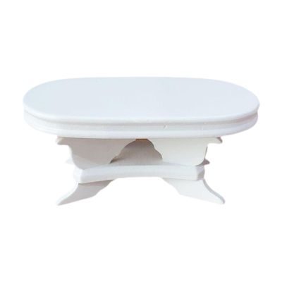 1/12 Dollhouse Coffee Table Teatable Decoration Landscape Prop Model Craft Doll House Side Table Mini Furniture