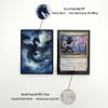 100 PCS TCG/MTG Card Sleeves, Matte Back Anti-Slip & Easy Shuffling Applicable to OCG CCG DTCG PTCG, 2.6 x 3.6 in Standard Size Cards (Galaxy Dragon) view 3