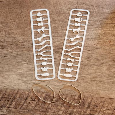 2 Sets Replacement Pieces Compatible with Operation Skill Game 24 Parts (Newly Designed, Fits Standard Boards) Pieces Only, No Board