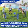 GoSports Home Gaga Ball Pit - 10 ft Portable Gagagon Go - Gaga Court for Kids, Giant Outdoor or Indoor Gaga Pit for Backyard view 2