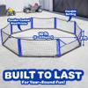 GoSports Home Gaga Ball Pit - 10 ft Portable Gagagon Go - Gaga Court for Kids, Giant Outdoor or Indoor Gaga Pit for Backyard view 4