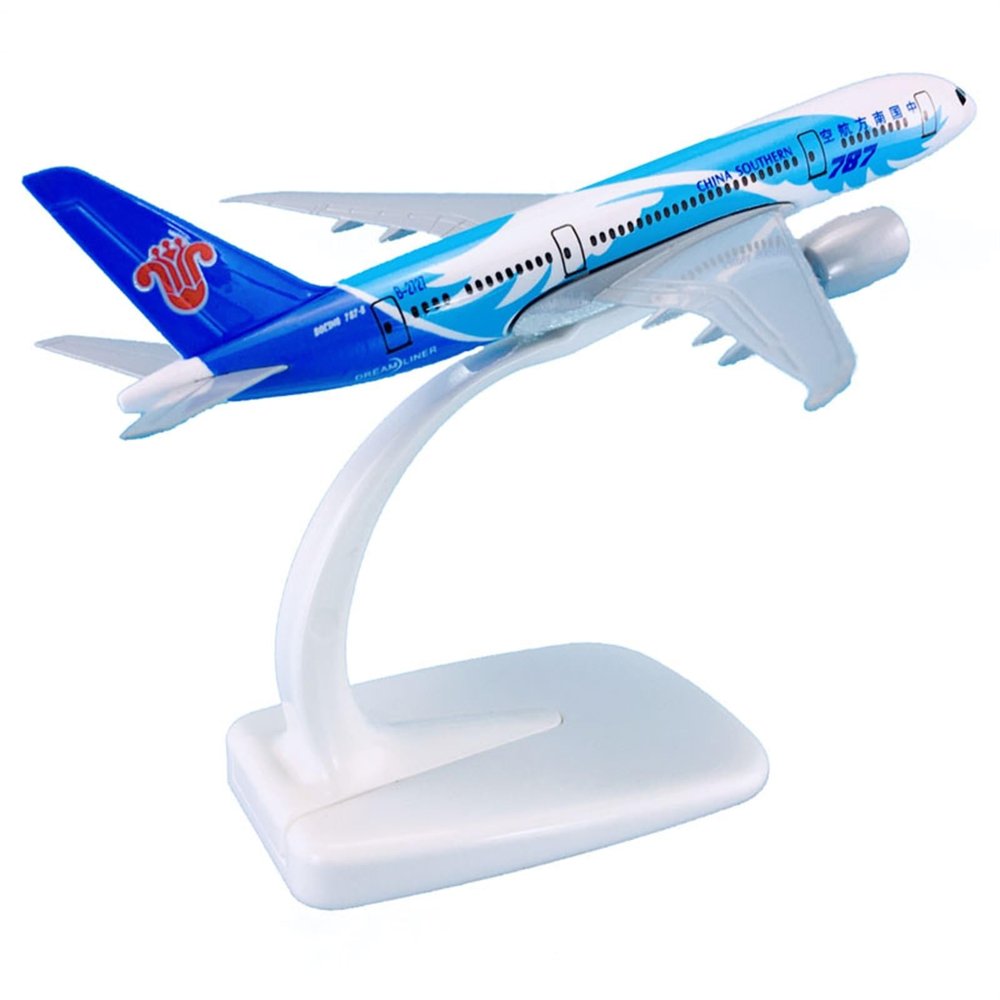 ZFQSEXTWT 1 400 14cm Airplane Model Finished Product Aircrafts Boeing B787 for China Southern Plane Hobby Playgame Kit