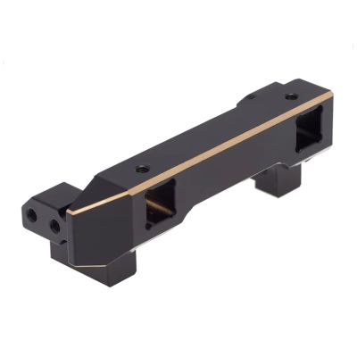 RC Upgrade Bumper Compatible with Traxxas TRX4 TRX-4 1/10 RC Crawler Car Upgrade Parts Accessories Metal Front Bumper Mount Servo Stand