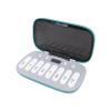 Asixxsix Portable Keyboard Piano, 7 Modern Music Rhythms Hand Speed Practice Travel Piano Keyboard Convenient Power Supply Family Interaction Kids Piano Toy for Beginners (Green) view 4