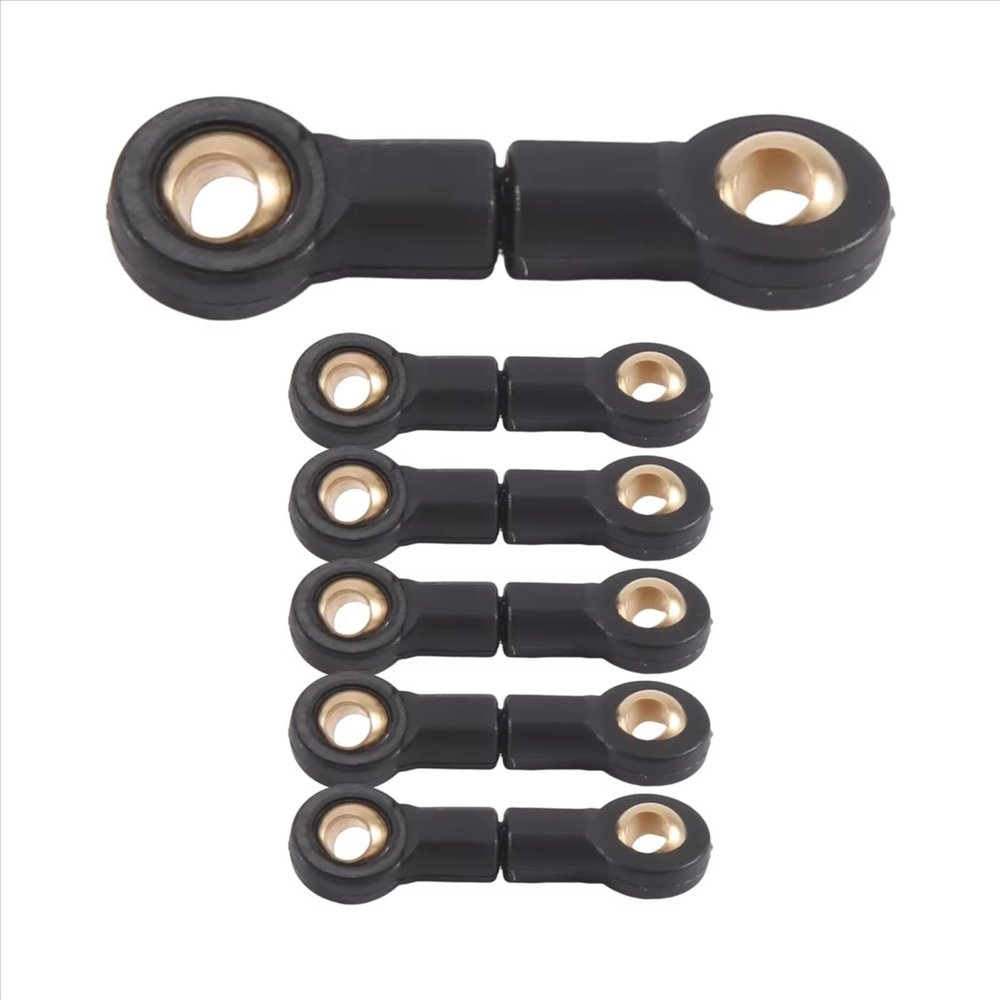Compatible with Wpl B16 B36 Remote Control Cars Upgrades Parts Modification Spare 6Pcs Rear Axle Ball Head Rod Connector Links RC Car Accessories
