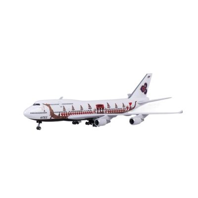 ZFQSEXTWT 47cm Talon for Boeing B747 Airplane Model 1 160 Scale Die-cast Resin Light Wheel Gift Collection Hobby Playgame Kit