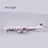 ZFQSEXTWT 47cm Talon for Boeing B747 Airplane Model 1 160 Scale Die-cast Resin Light Wheel Gift Collection Hobby Playgame Kit view 2