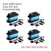 4pcs Coreless Server 25kg 35KG High Speed Server Professional Digital and Stainless Steel Gear Server(4X DS3235 Pro-180) view 2