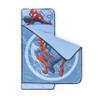 Jay Franco Kids Nap Mat with Embedded Pillow & Blanket  Soft 46"x20" Microfiber Sleeping Bag with Name Tag & Handle for School, Travel, Sleepover, Blue - Spiderman view 2