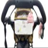 3-in-1 Cup Holder for Thule Urban Glide 3 Stroller | Large Storage Caddy with Insulated Cup Holder & Phone Pocket | Tool-Free Installation, ABS Material (White) view 1