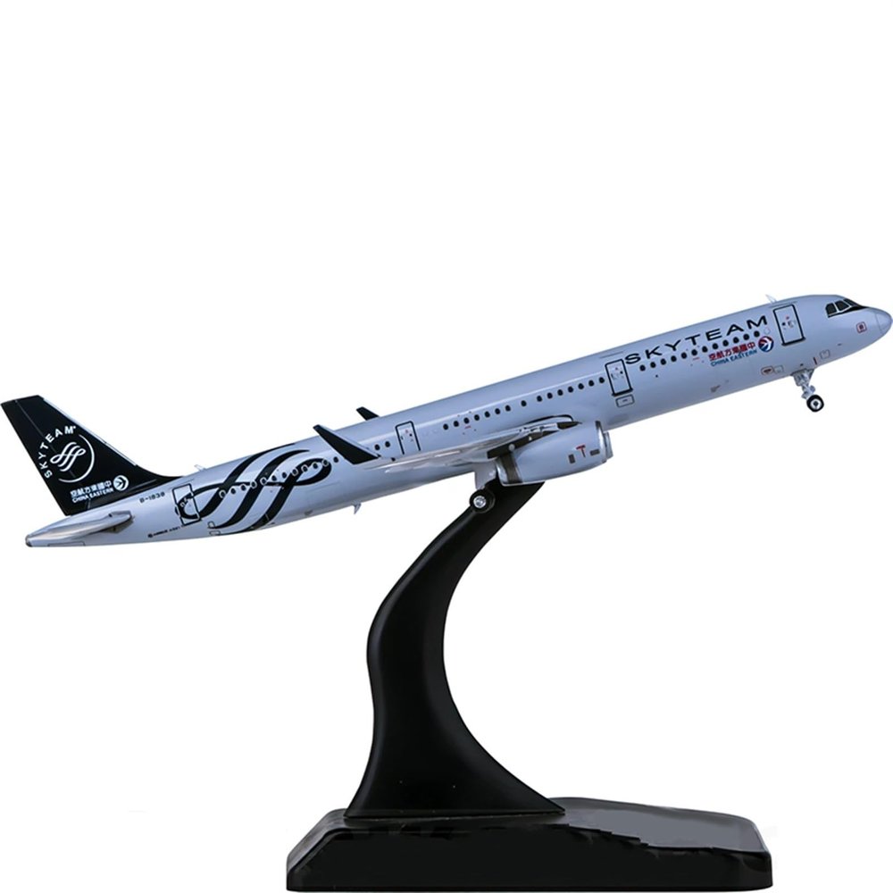 ZFQSEXTWT 1 400 Scale China Orient for Airbus A321 B-1838 Die-Cast Alloy Airplane Model Children's Day Gift Hobby Playgame Kit
