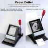 MINHUIJIHUI Fridge Magnet Button Badge Making with Paper Cutter,100pcs Component,80 * 53mm/90 * 65mm DIY Badge Making Kit - Square Fridge Magnets Badge Maker Machine view 3