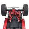 Rc Parts For WPL C64-1 1/16 Metal Link Rod Mount Pull Rod Bracket Servo Mount Base RC Car Upgrade Repairs Replacements Accessories(Red) view 3