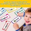 30 Read Word Families, Sight Words, ABC Phonics Flash Cards,Reading Learning Set, Educational Games for Kindergarten view 2