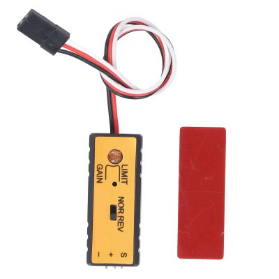 BORDSTRACT RC Car Gyroscope High Stability Dual Axes ABS RC Cars Drift Drive Gyroscope for Repairing 46V