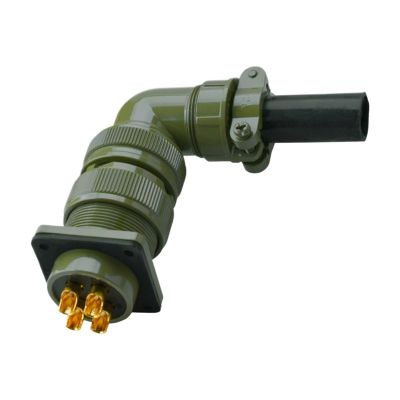 BSQGUEWD MS3108A 22-22S MS3102A 22-22P Servo Motor Connector MS5015 4-core 4 Pin US Military Standard MS25042-22D MS25043-2(Plug S and Socket P)