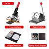 2x2/2.5x2.5 inch Magnet Maker Kit - Square Magnet Maker Machine, Magnets Makers Machines Square Fridge DIY Photo Magnets Making Machine+Paper Cutter+100 Sets Materials view 2