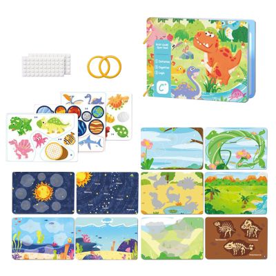 Activity Book - Educational Cognitive Toy, Learning Educational Toys, Fun Interactive Book, Promotes Early Development, for Playtime Children Entertainment Curiosity Fun Home Family Indoor