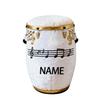 Adfdrehhv Personalized Drum Shaped Pillow with Name Fashion Cute Music Theme Body Pillow for Sofa Bed Couch Chair Club Custom Drummer's Name Cushions Party Decor Gift for Music Lovers Musician view 1