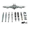 Rc Repairs Parts For Wltoys 124006 12423 12427 12428 12429 1/12 Metal Rear Axle Drive Shaft Shock Absorber Trailing Arms RC Car Upgrade Parts Kit(Grey) view 1