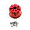 Rc Accessories For Traxxas For Summit 1/10 Aluminium Alloy Differential Carrier Diff Case RC Car Accessories Upgrade Parts(Red) view 1