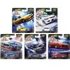 1:64 Scale Diecast Model Car Compatible with Hot Wheels Premium Car Culture Ronin Run II M Case Set of 5 Cars, FPY86-961M view 1