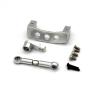 Rc Parts For Wltoys 144001 144010 124016 124017 124018 124019 Steering Gear For Seat Tie Rod RC Car Metal Upgrade Repairs Accessories(Silver) view 1