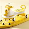 Wiggle Car for Kids for Boys and Girls Twist, Turn, Wiggle Movement to Steer Swing Car with Music Light(Pink) view 2