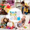 Activity Book,Educational Cognitive Toy,Learning Educational Toys for Playtime Children Entertainment Curiosity Fun Home Family Indoor Aged 1-5 Girls Boys view 4