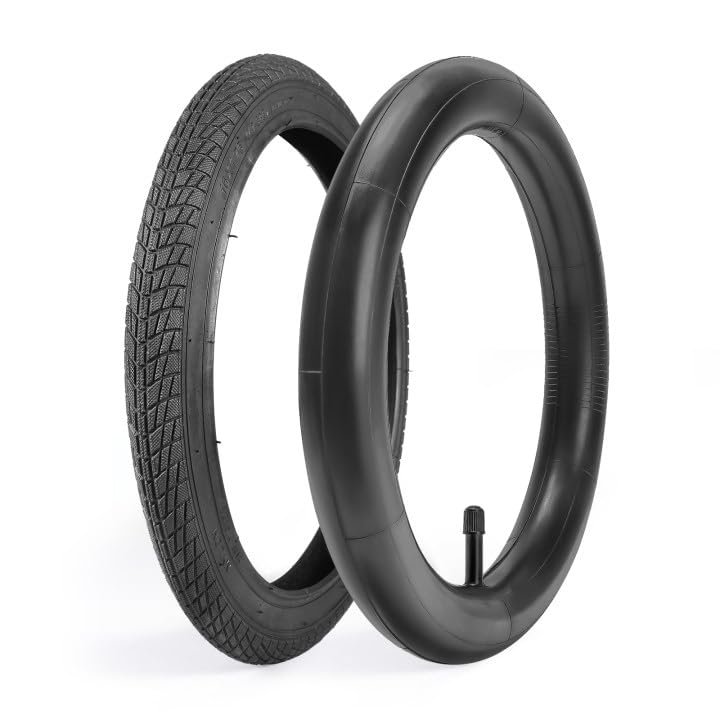 161.75 Tire and Inner Tube,47-305 16x1.75 stroller wheels replacement tire Compatible with Revolution PRO/Flex/SE, BOB 3-Wheeler(1Set)