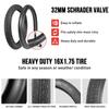 161.75 Tire and Inner Tube,47-305 16x1.75 stroller wheels replacement tire Compatible with Revolution PRO/Flex/SE, BOB 3-Wheeler(1Set) view 3