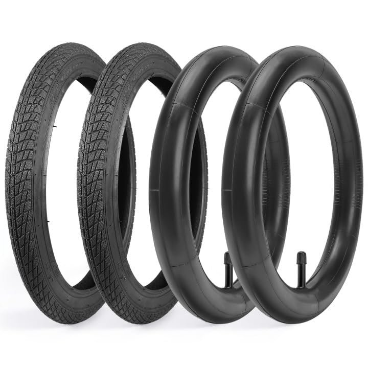 161.75 Tires and Inner Tubes,47-305 16x1.75 stroller wheels replacement tire Compatible with Revolution PRO/Flex/SE, BOB 3-Wheeler(2Set)