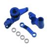 Rc Parts For Traxxas For Slash 6845X 1/10 4X4 Metal Steering Bellcranks And Drag Link Servo Saver Set RC Car Upgrades Repairs Parts(Red) view 2