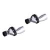 2pcs Aluminum Alloy Mini Telescopes with Adjustable Focus - Versatile for Hunting, Travel, and Scenery Viewing view 1