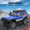 1:12 Scale Land Cruiser RC Car, 2.4GHz Remote Control Climbing Car with Full-Proportional Control System & LED Lights, 4WD Off-Road RC Rock Crawler Model for Adults view 4