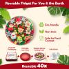 Reusable Picky Fidget Pad, Remeltable Big Pick Party Toy, Skin Picking Fidget Toys, Reusable Picking Pad, Toys for Treating Skin Picking, Anxiety, Autism, and Autism, Relief Stress, Gifts for Adults view 4