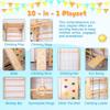 10-in-1 Montessori Indoor Jungle Gym & Wooden Climbing Playset for Kids Ages 3-12 | Swedish Ladder with Slide, Swing, Monkey Bars, Rope | 500 lbs Capacity, Wall-Leaning Space-Saving Design view 2