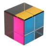 BTSEURY Optical Cube Prism, 6 Sides Glass Prism for Light Refraction and Tabletop Decoration for Home Photo Studio Outdoor Photography (40mm) view 4