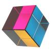 BTSEURY Optical Cube Prism, 6 Sides Glass Prism for Light Refraction and Tabletop Decoration for Home Photo Studio Outdoor Photography (60mm) view 3