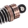 2Pcs Hydraulic Front Shock Absorber, RC Front Shock Absorbers for 18/110/ Speed Car Truck Off Road Vehicle, Aluminum Alloy Threaded with Elasticity Spring, view 4