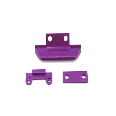BTKCHE Metal Upgrade Modification Front Bumper for WL-Toys 1/14 144010 144001 144002 1/12 124017 124019 RC Car Parts(Purple)